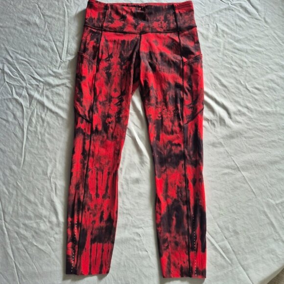 Lululemon Athletica Fast And Free High Rise Running Tight Raw Hem - Picture 6 of 6